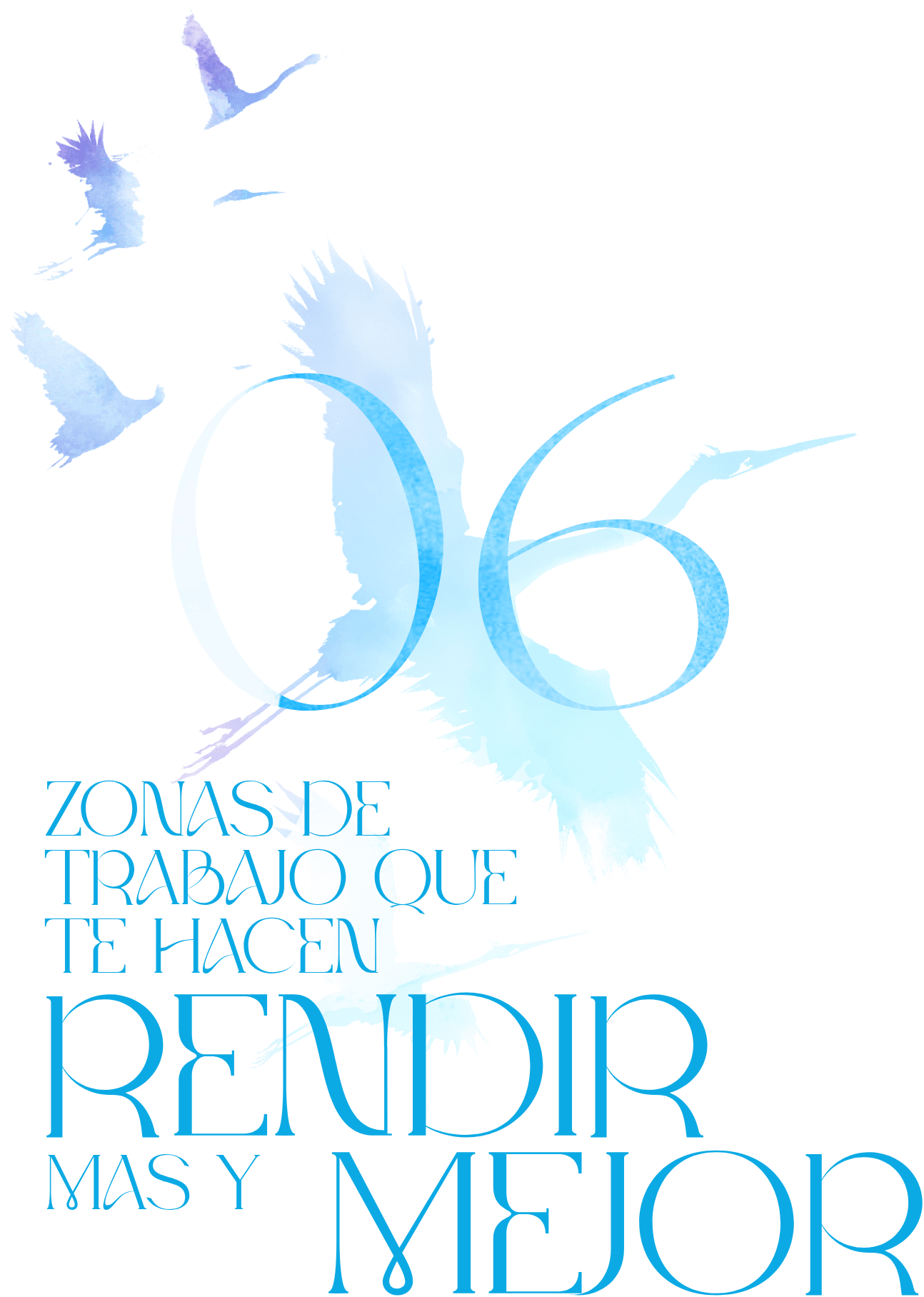 Zonas de trabajo que te hacen rendir más y mejor