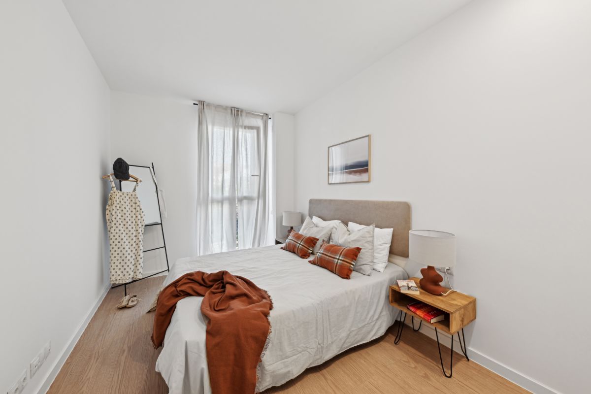 Dormitorio en piso de alquiler | Casa Dumont | Getafe