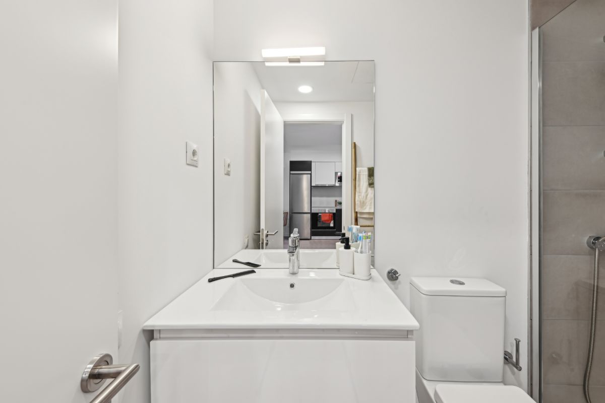 Patio exterior en piso de alquiler | Casa Dumont | Getafe