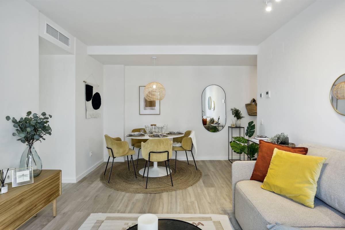 Living room of apartment for rent in Luzzes | Ensanche de Vallecas 
