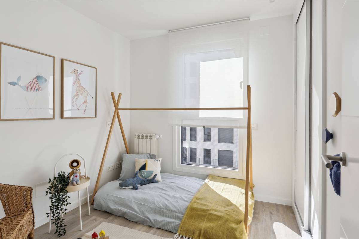 Bedroom of apartment for rent in Luzzes | Ensanche de Vallecas 