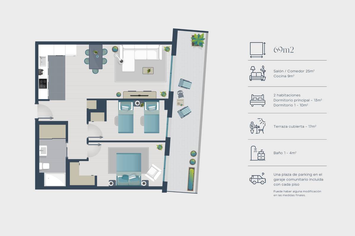 Mapa estructura vivienda | Zona Franca | Vila Bonaplata 
